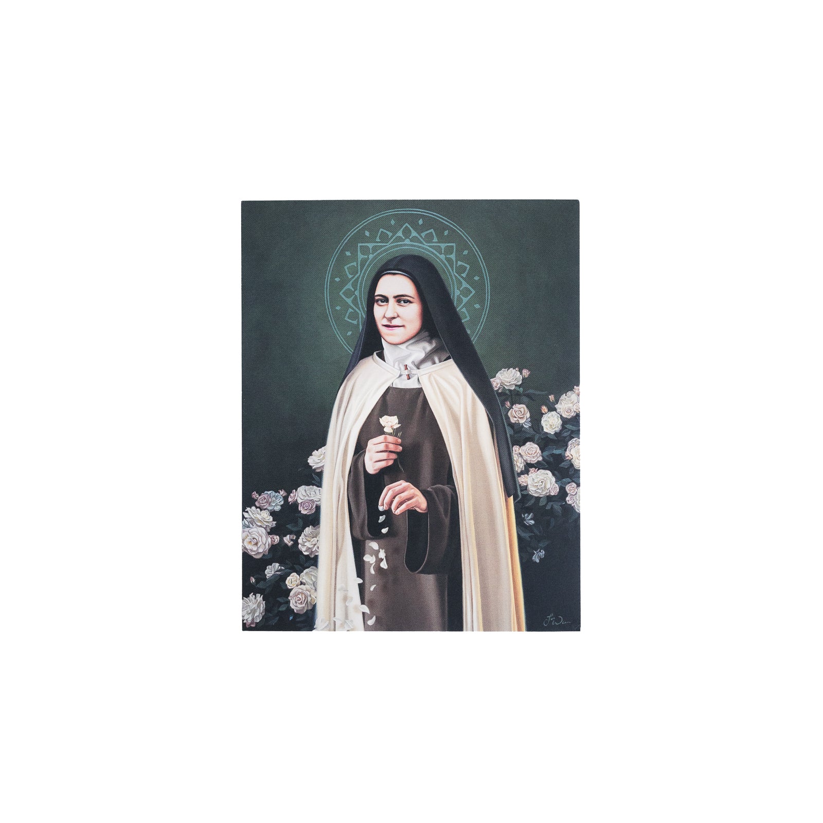 Santa Teresa de Lisieux Arte Sacro (Estampas de Oración de 5x7 - paquete de 10)