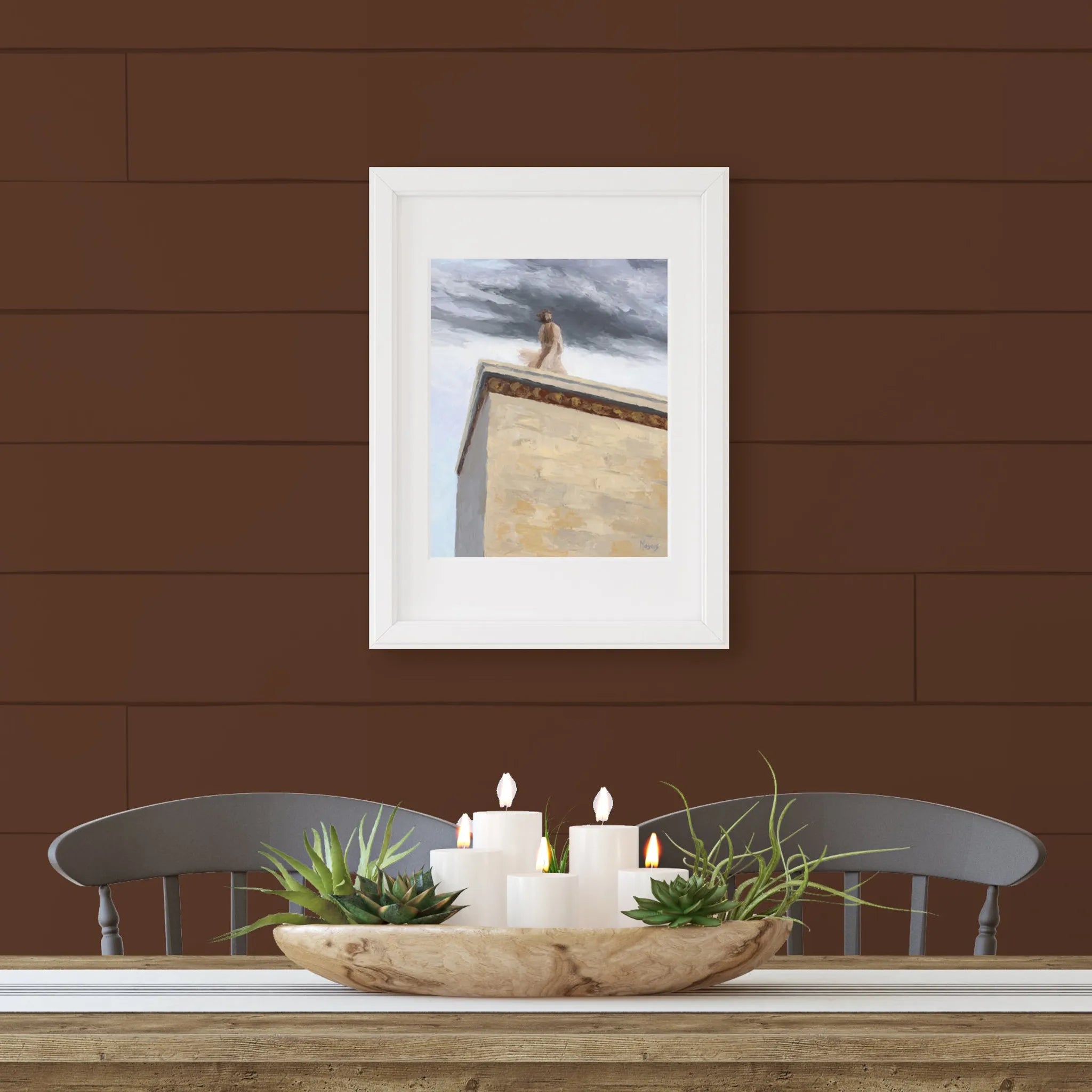 The Ascension Lenten Companion Fine Art Prints: Temptation at the Pinnacle