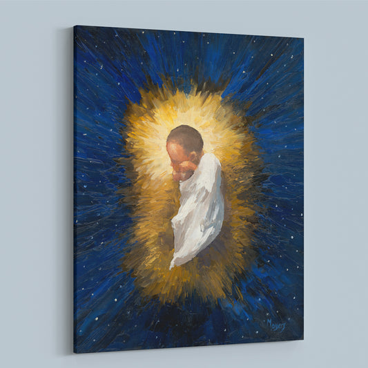 Rejoice! Fine Art Canvas Print: The Word Became Flesh