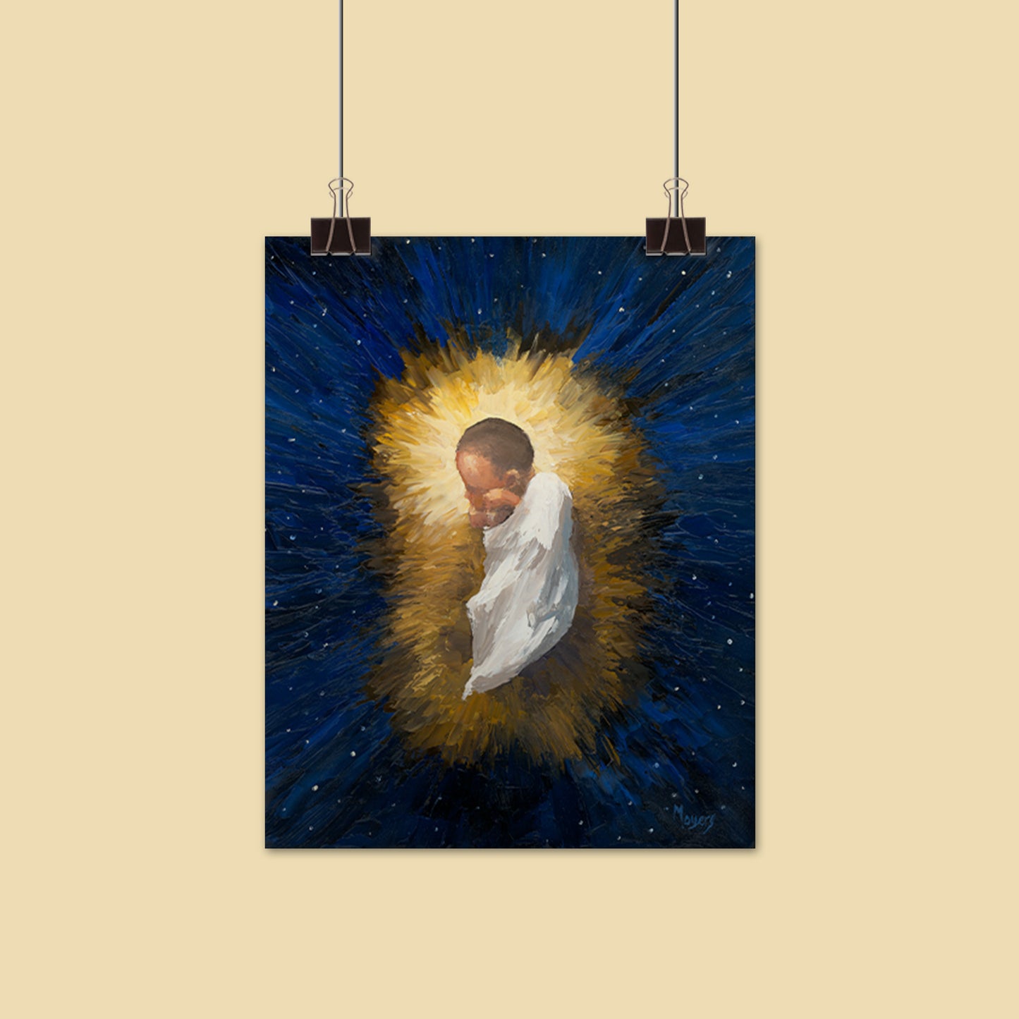 Rejoice! Fine Art Print: The Word Became Flesh