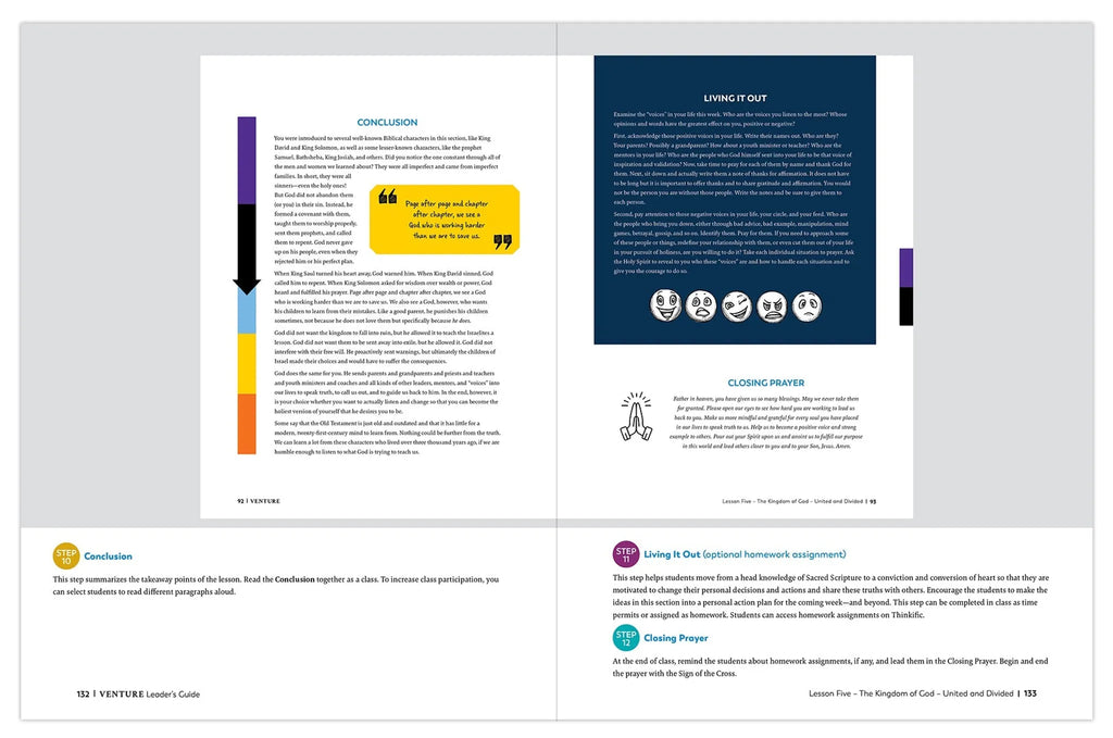 Venture: The Bible Timeline for High School, Leader's Guide