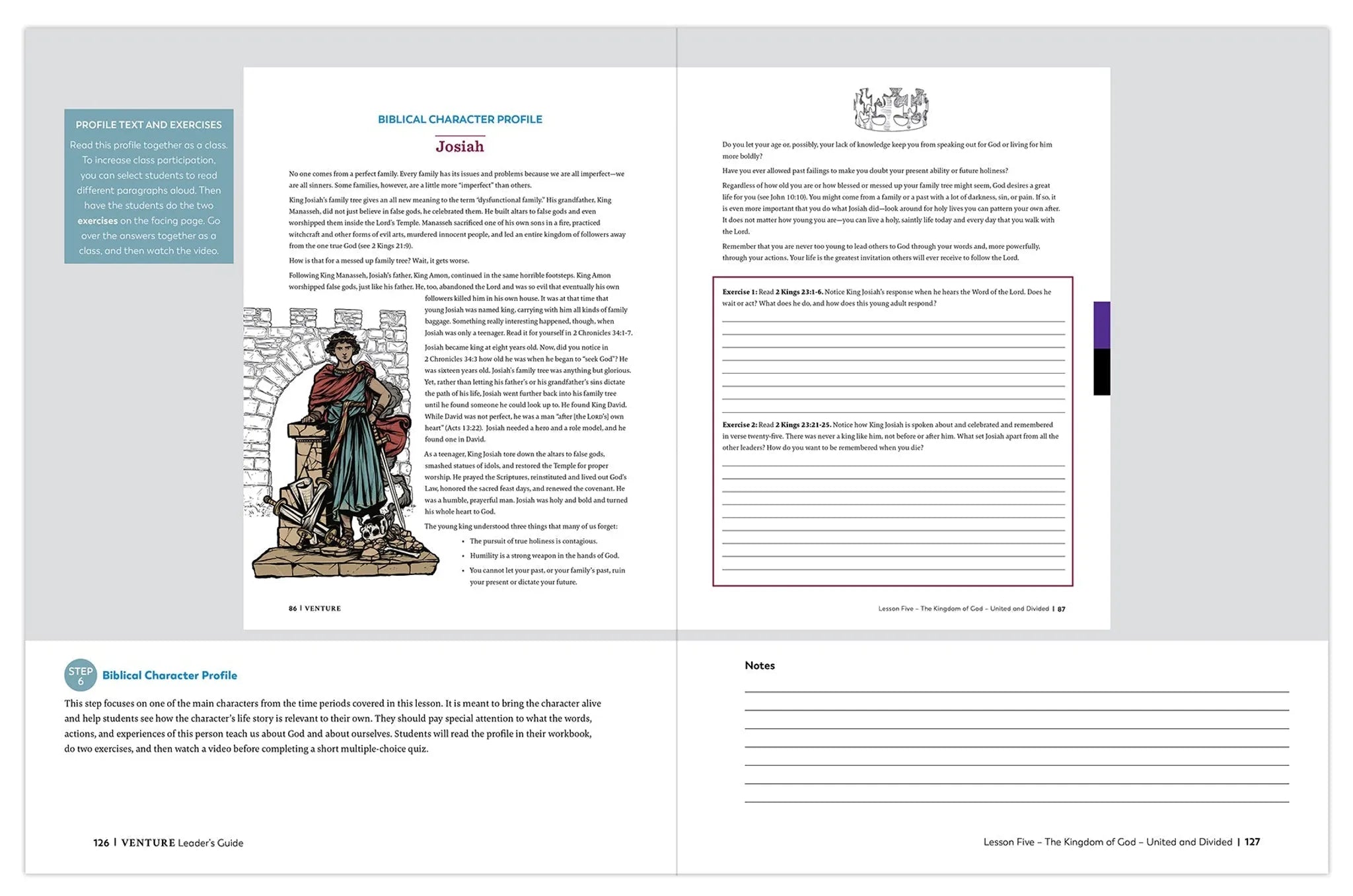 Venture: The Bible Timeline for High School, Leader's Guide