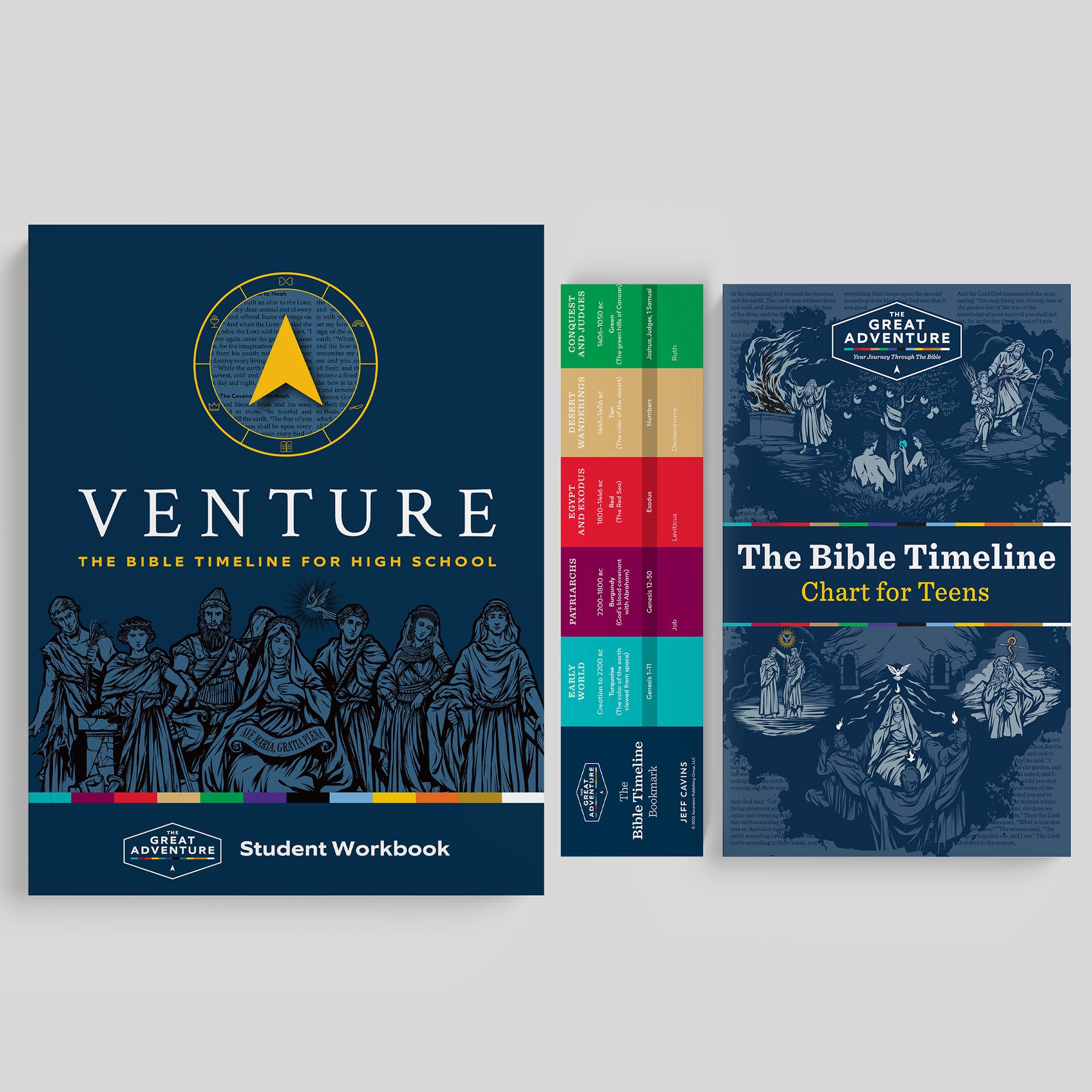 Venture: The Bible Timeline for High School, Student Pack
