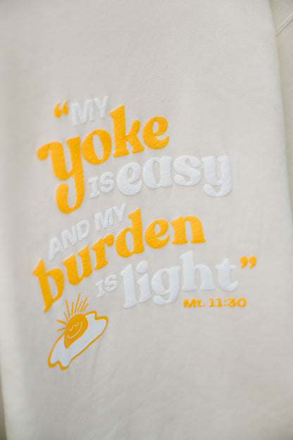 My Yoke is Easy Crewneck Sweatshirt