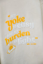 "My Yoke is Easy" / Crewneck Sweatshirt