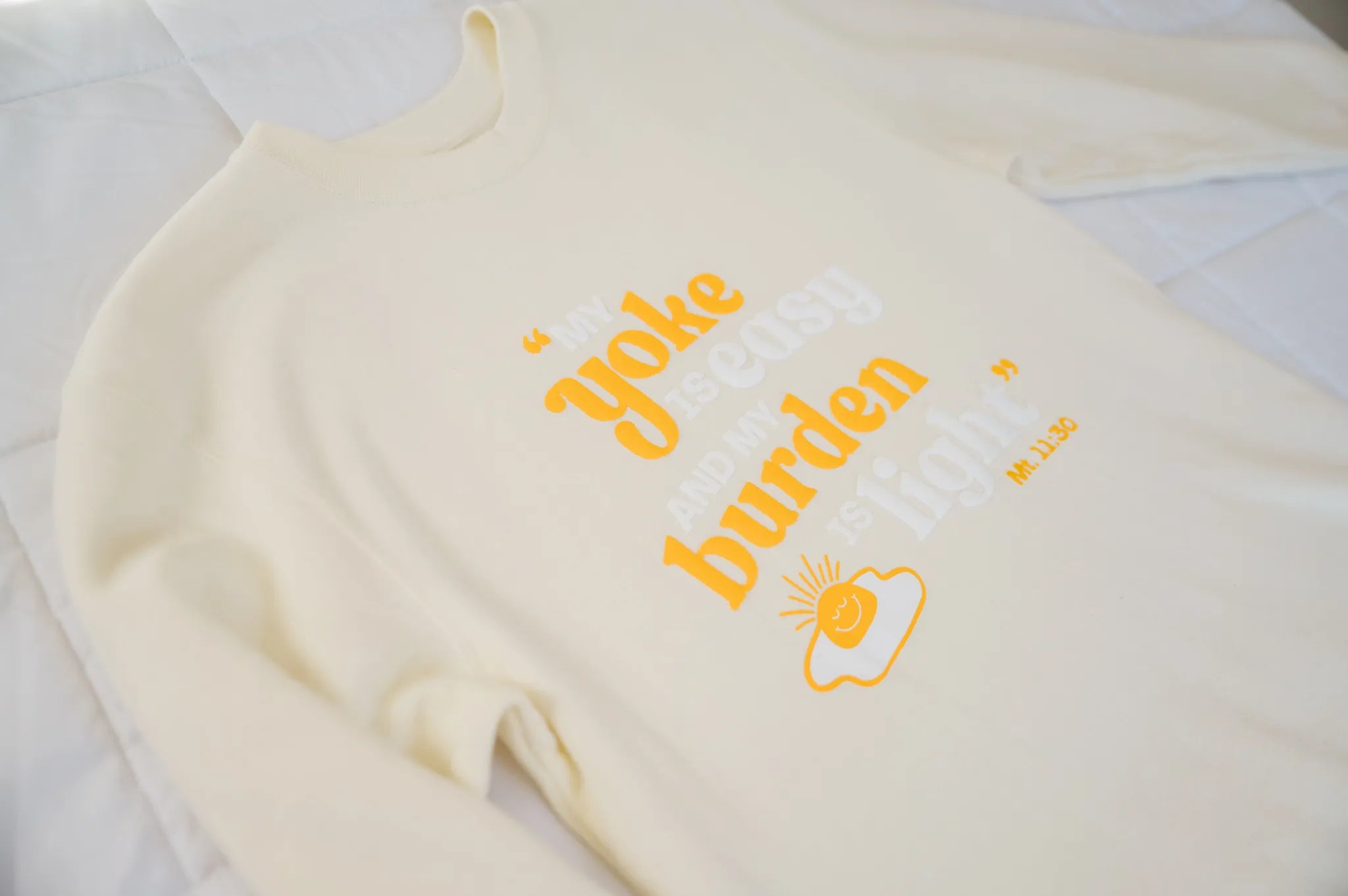 "My Yoke is Easy" / Crewneck Sweatshirt
