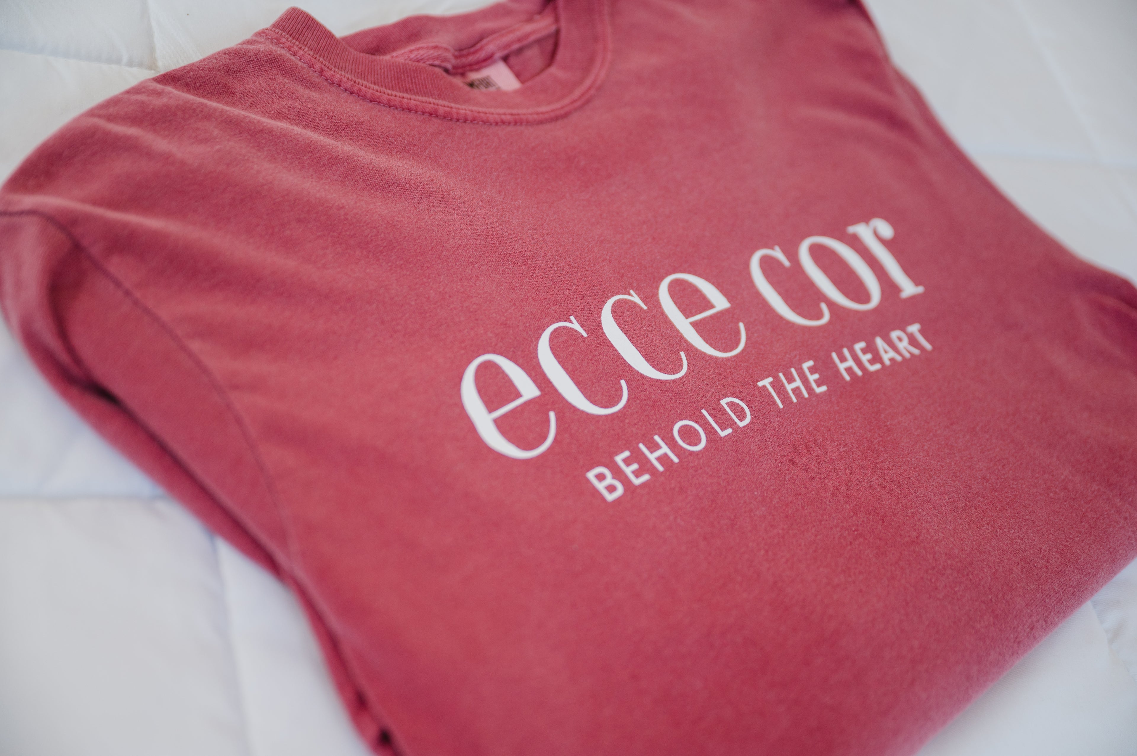 Camiseta "Ecce Cor" / Sagrado Corazón de Jesús