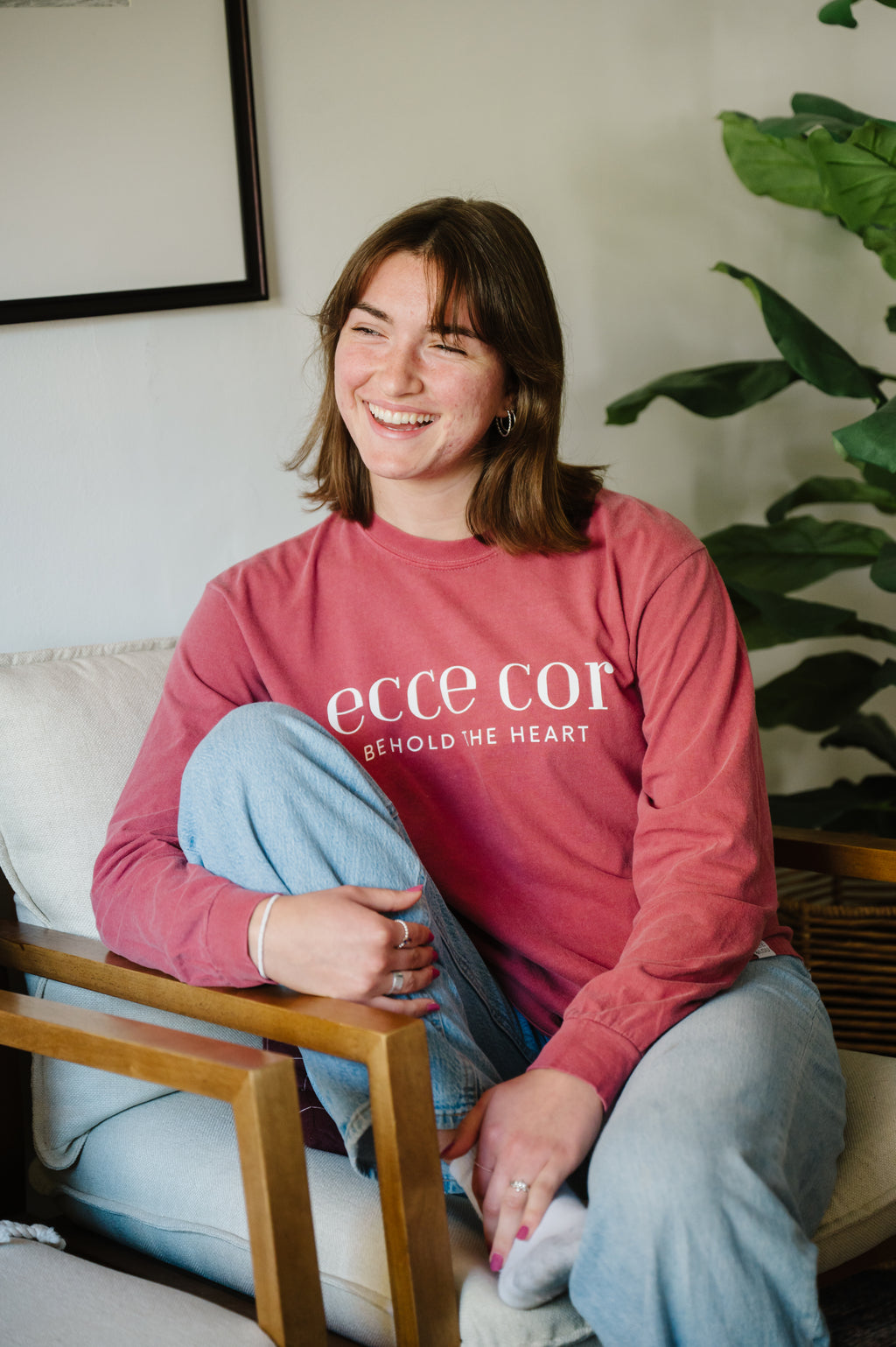 Camiseta "Ecce Cor" / Sagrado Corazón de Jesús