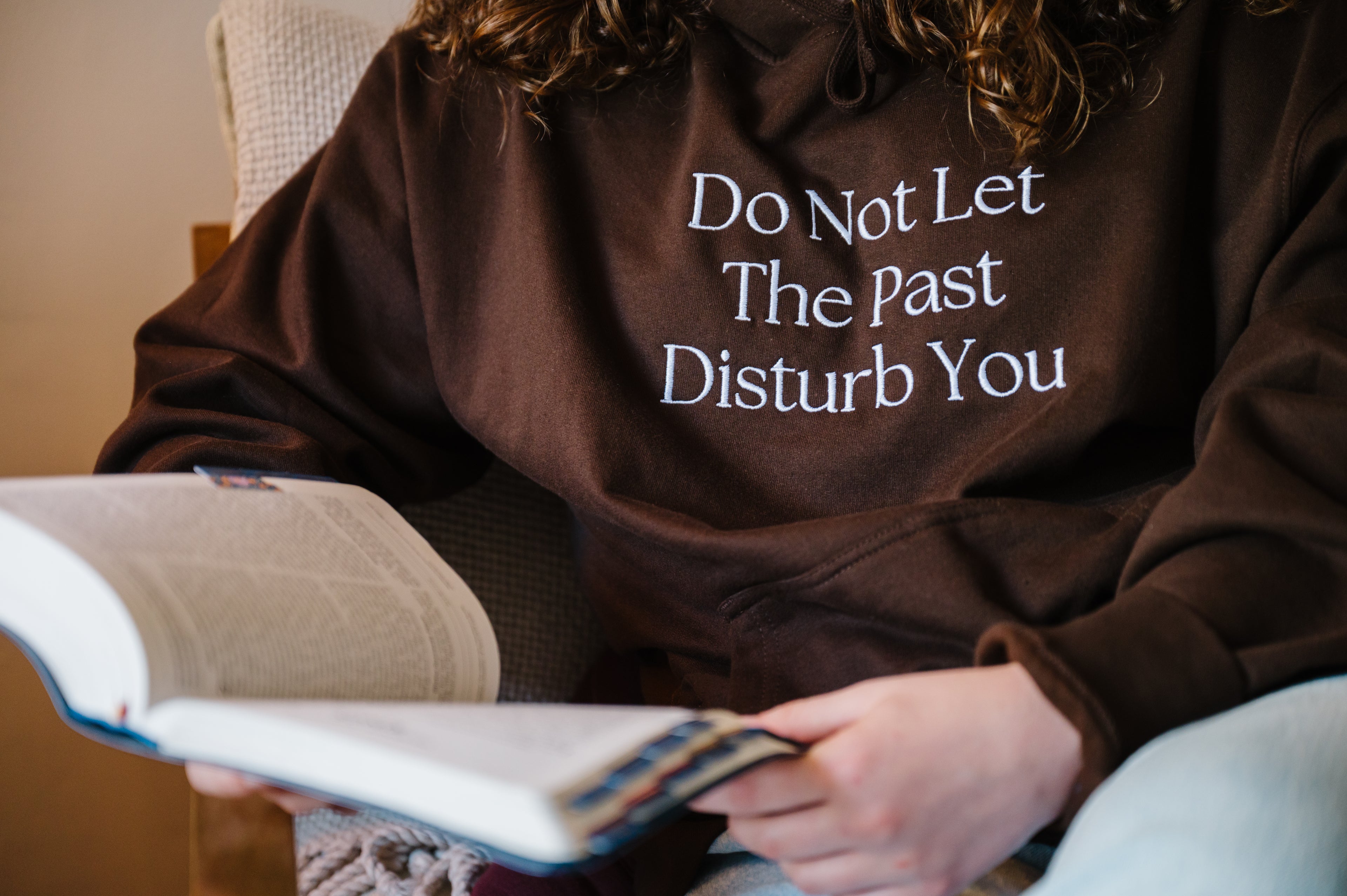 "Do Not Let the Past Disturb You" / St. Teresa of Calcutta Hoodie