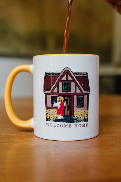 Welcome Home Ceramic Mug