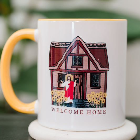 Welcome Home Ceramic Mug