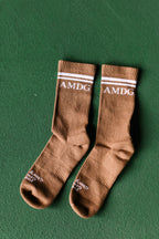 "AMDG" / Crew Socks