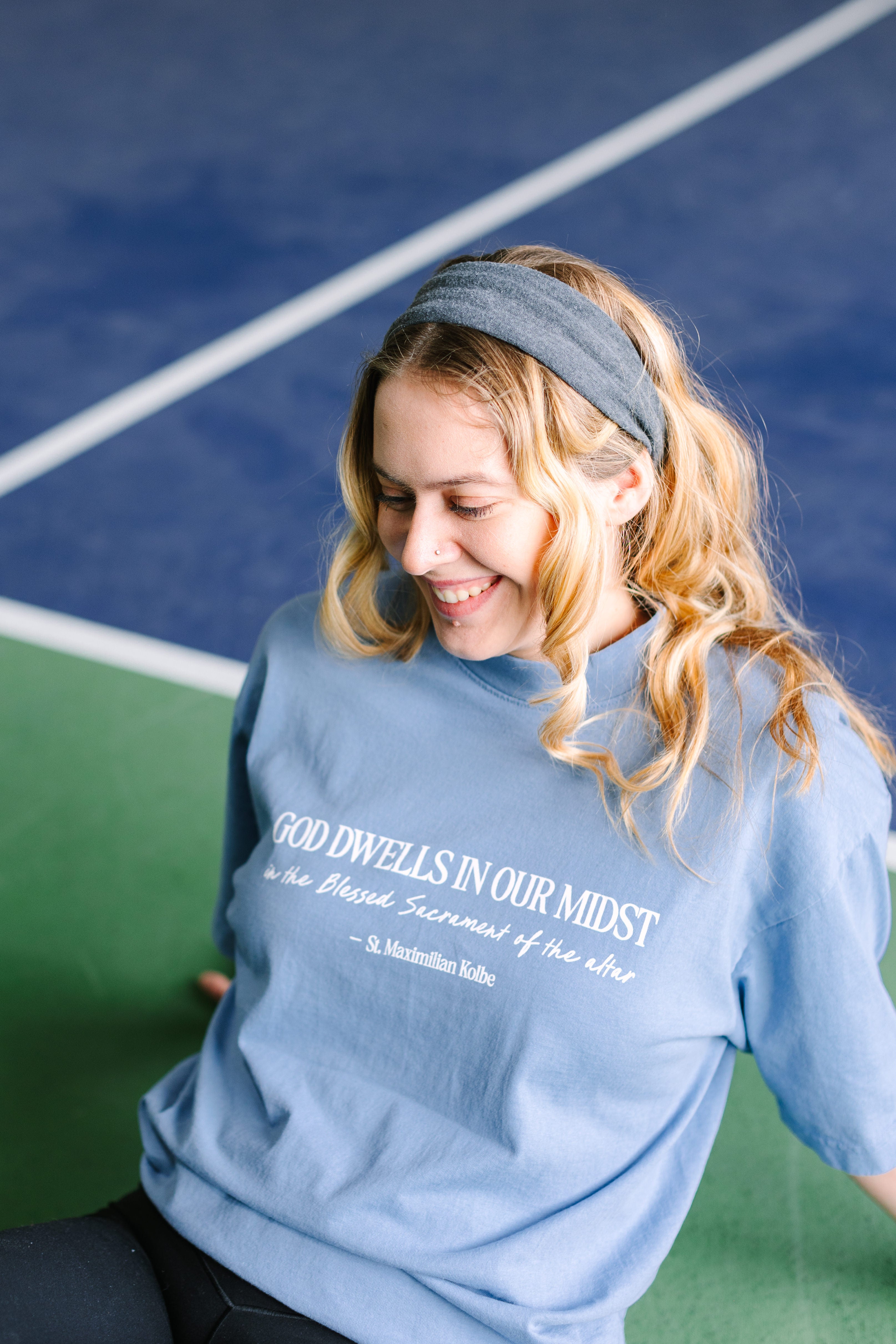 "God Dwells in Our Midst" / St. Maximilian Kolbe T-Shirt