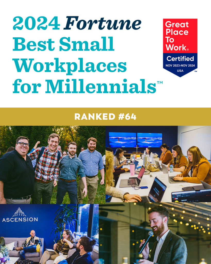 Fortune: 2024 Best Small Workplaces for Millennials [#64]