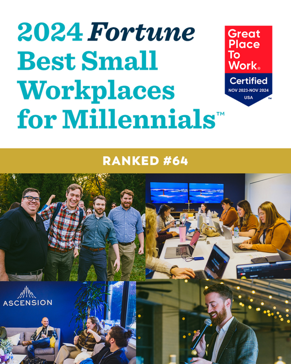 Fortune: 2024 Best Small Workplaces for Millennials [#64]