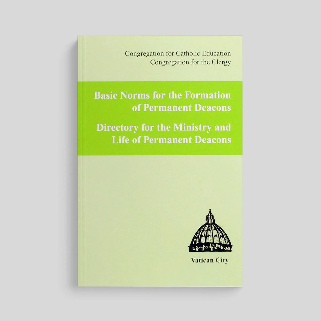 Basic Norms for the Formation of Permanent Deacons