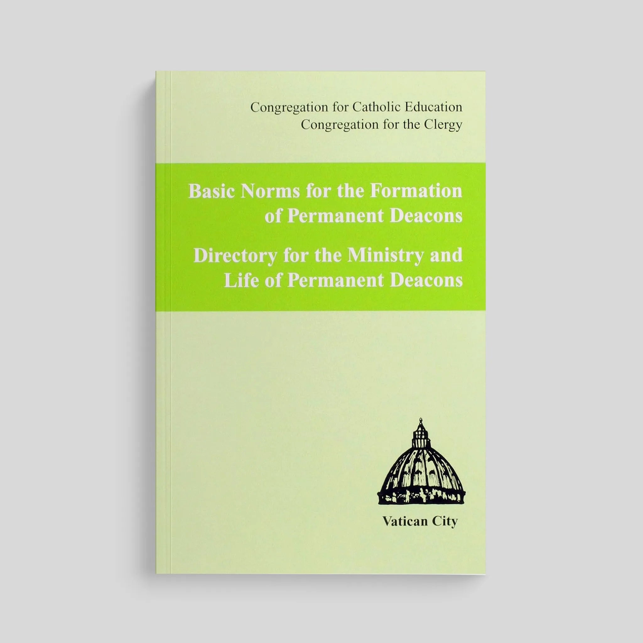 Basic Norms for the Formation of Permanent Deacons