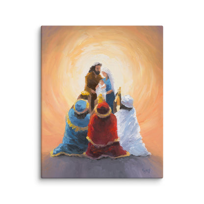 Rejoice! Fine Art Canvas Print: Adoration of the Magi