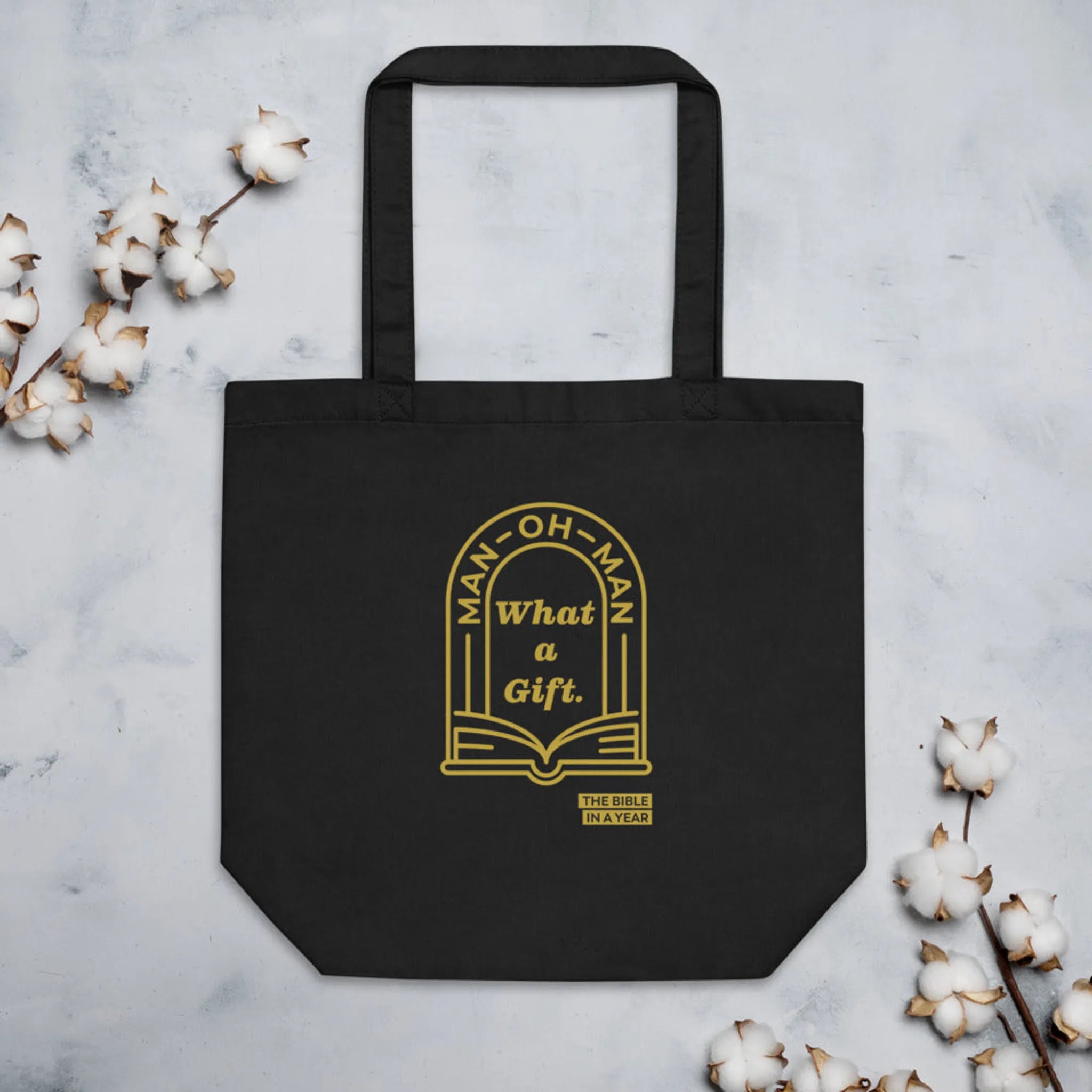 Man-oh-Man Bible in a Year Tote Bag