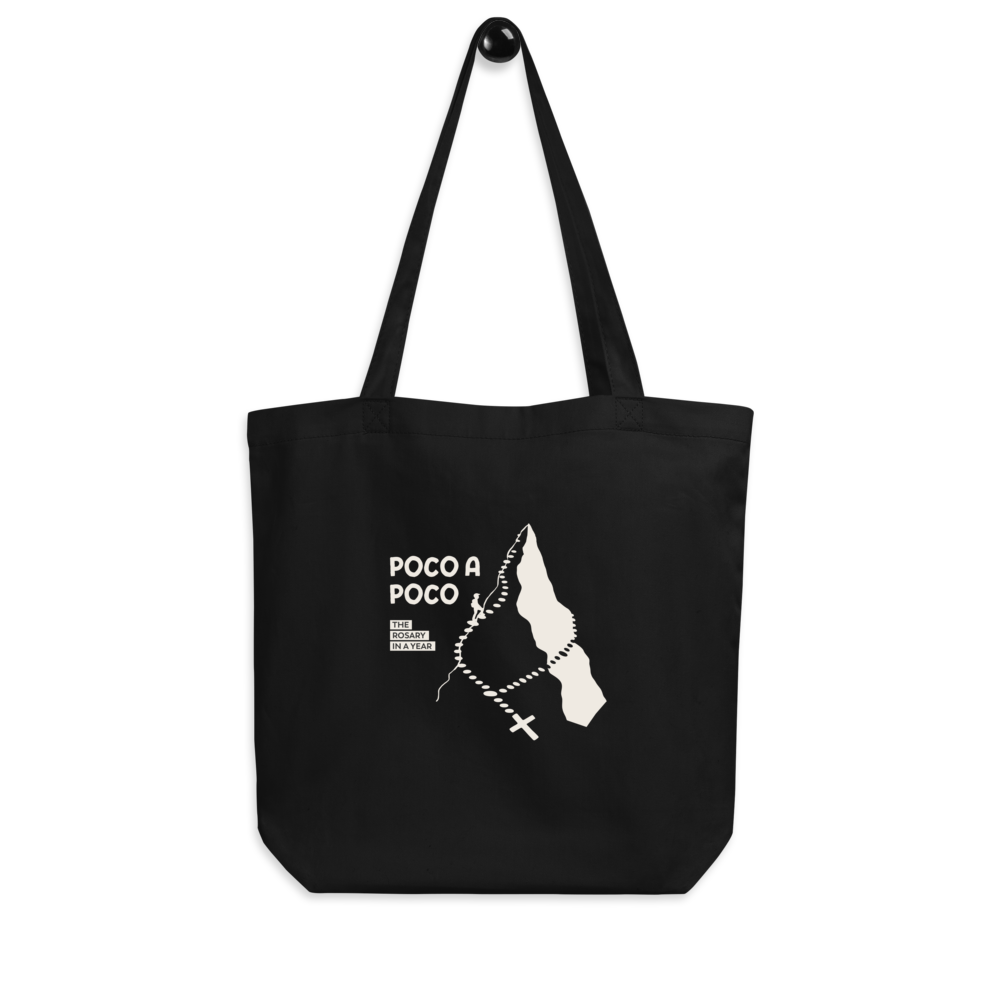 Rosary in a Year Poco a Poco Tote Bag