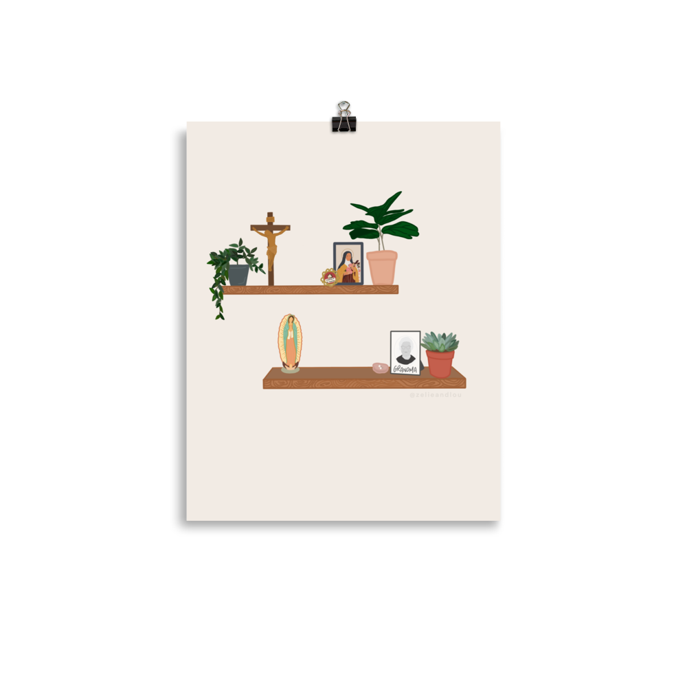 Impresiones artísticas para estanterías de estilo de vida: Zelie & Lou