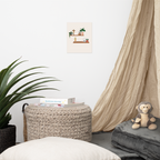 Impresiones artísticas para estanterías de estilo de vida: Zelie & Lou
