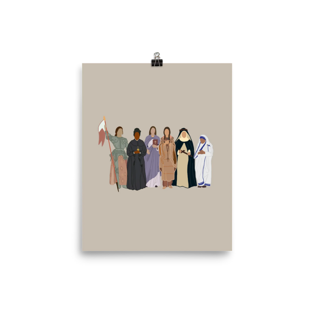Strong Women Art Prints: Zelie & Lou