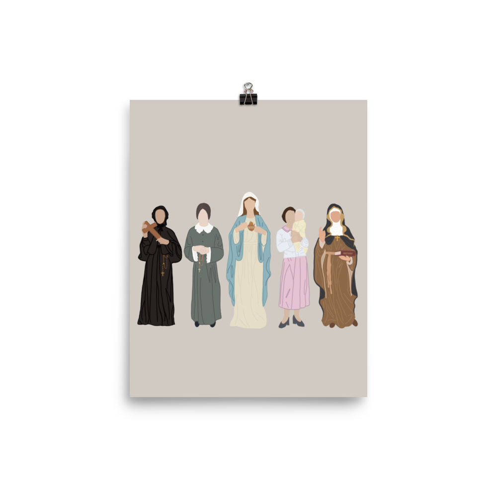 Women of Christ Prints: Zelie & Lou