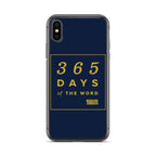 365 Days of the Word Bible in a Year Samsung Phone Case - Navy