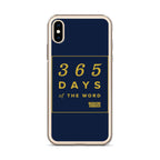 365 Days of the Word Bible in a Year Samsung Phone Case - Navy