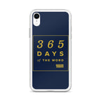 365 Days of the Word Bible in a Year Samsung Phone Case - Navy