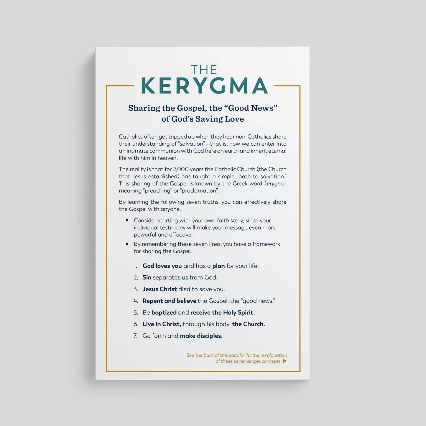 Kerygma Cards