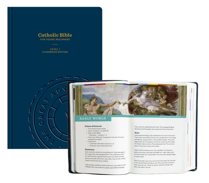 Great Adventure Catholic Bible for Young Beginners, Classroom Edition