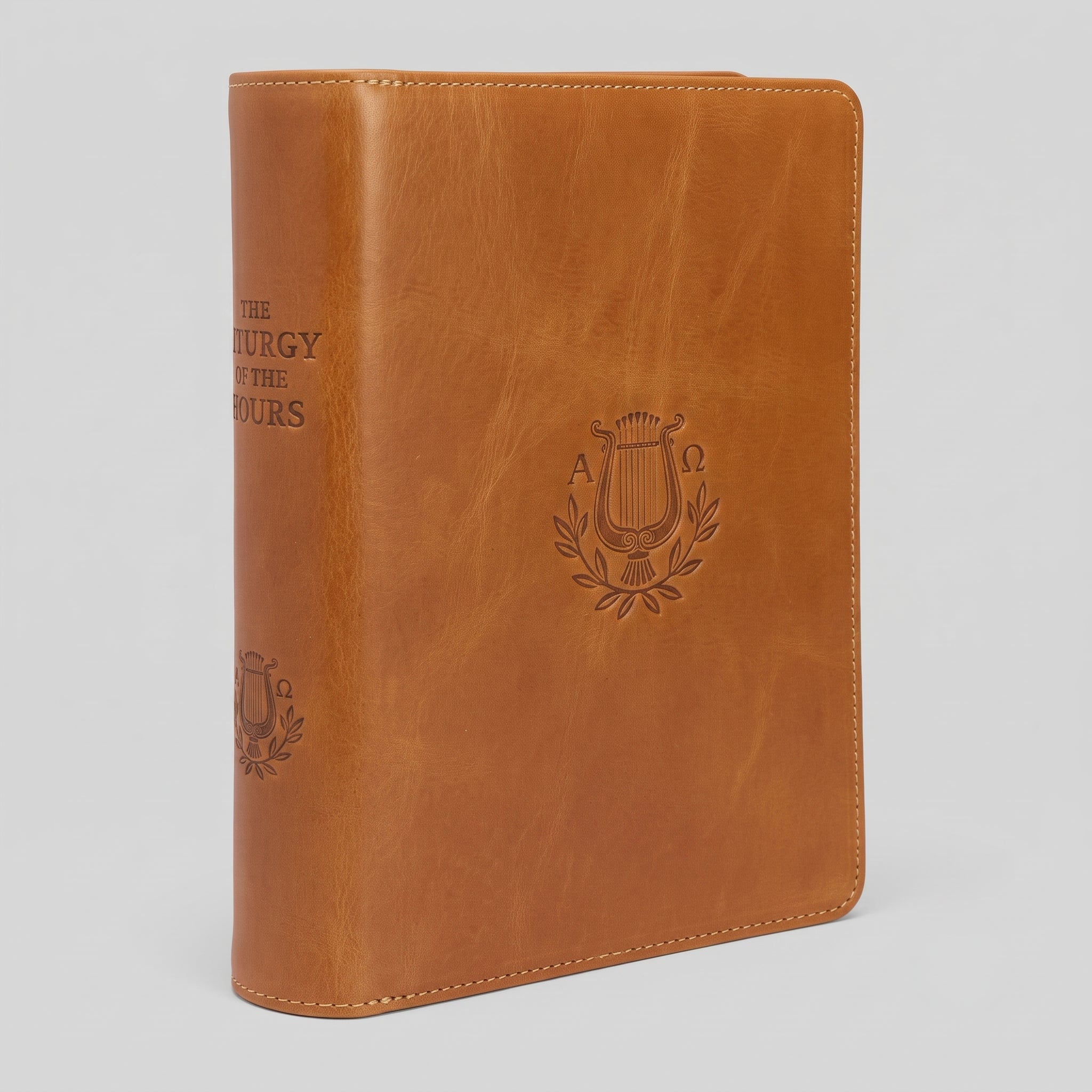 The Liturgy of the Hours, Second Edition - Premium Leather Cover (Zipper)