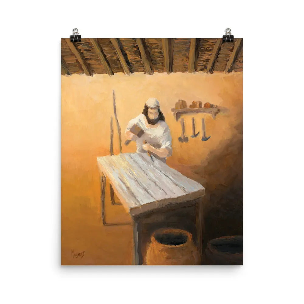 ¡Regocíjate! Láminas de arte: José el Carpintero