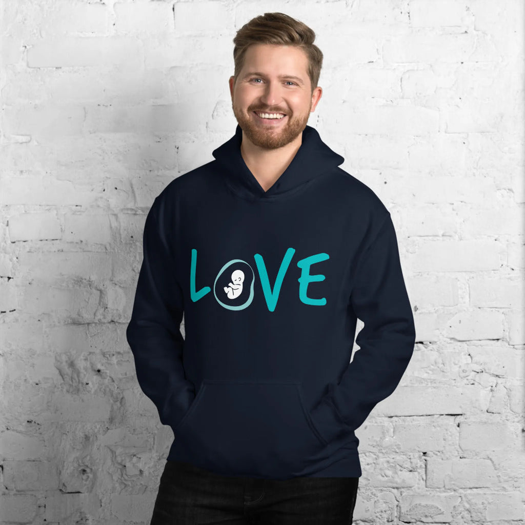 "Love" / Pro-Life Hoodie
