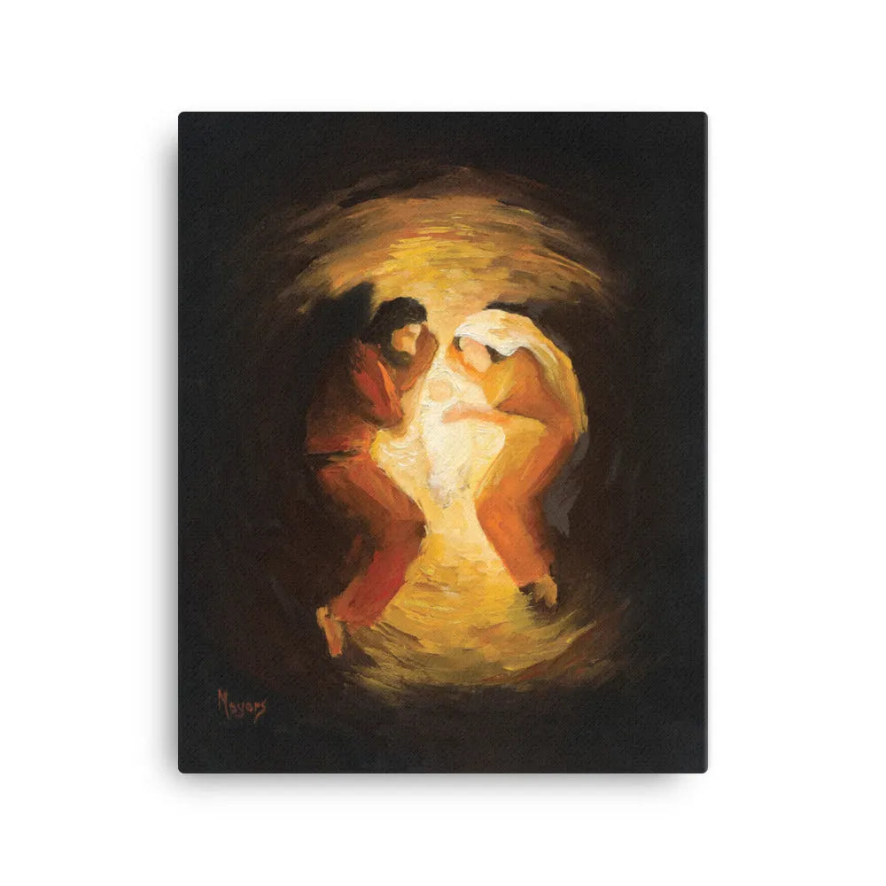 ¡Alégrate! Lienzos de Bellas Artes: El Pesebre