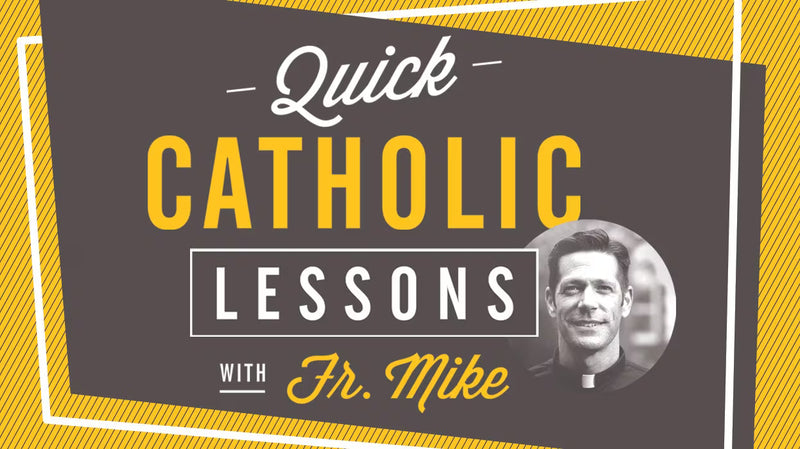 Quick Catholic Lessons with Fr. Mike, Vol. 1