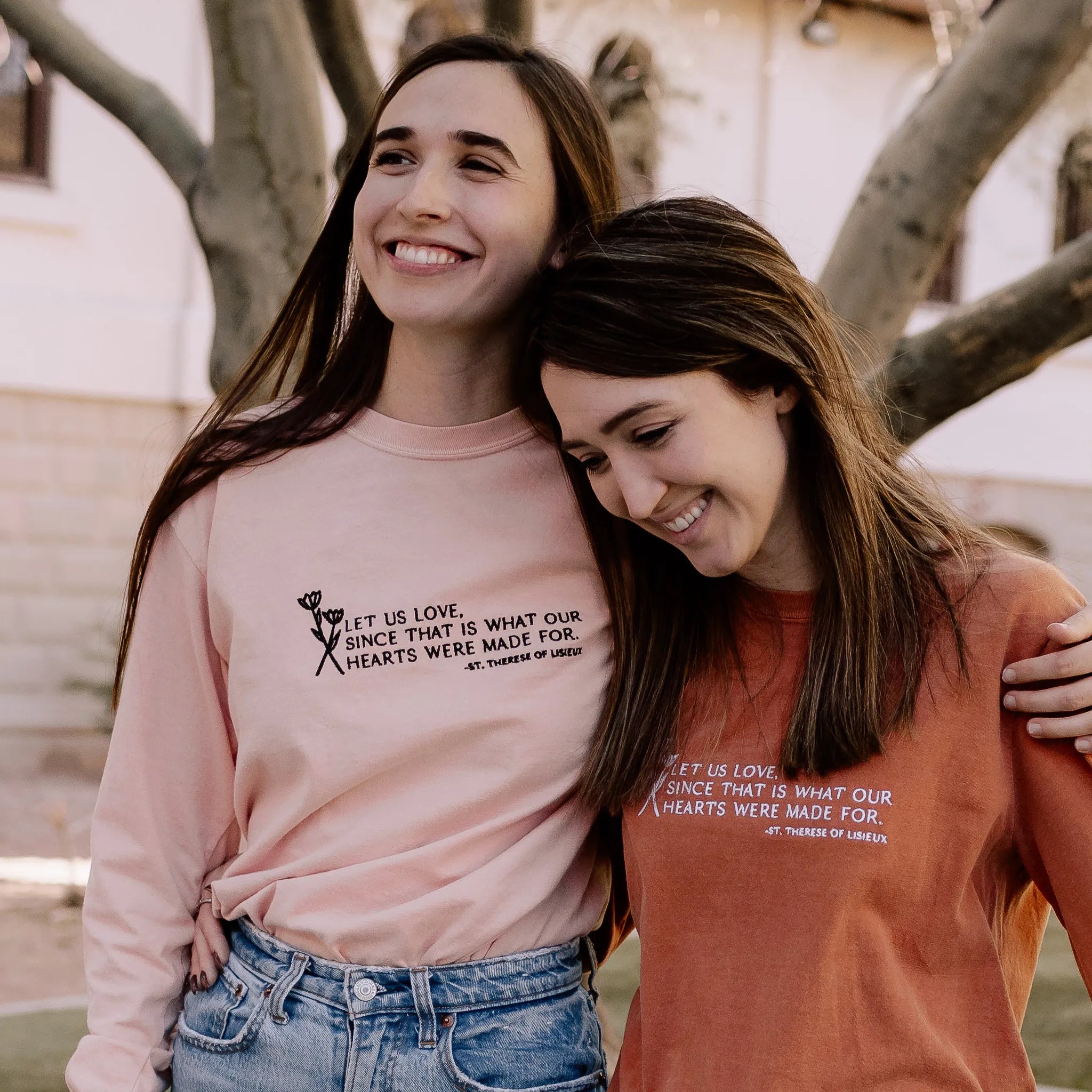 Camiseta "Amemos" / Santa Teresa de Lisieux