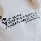Camiseta "Amemos" / Santa Teresa de Lisieux