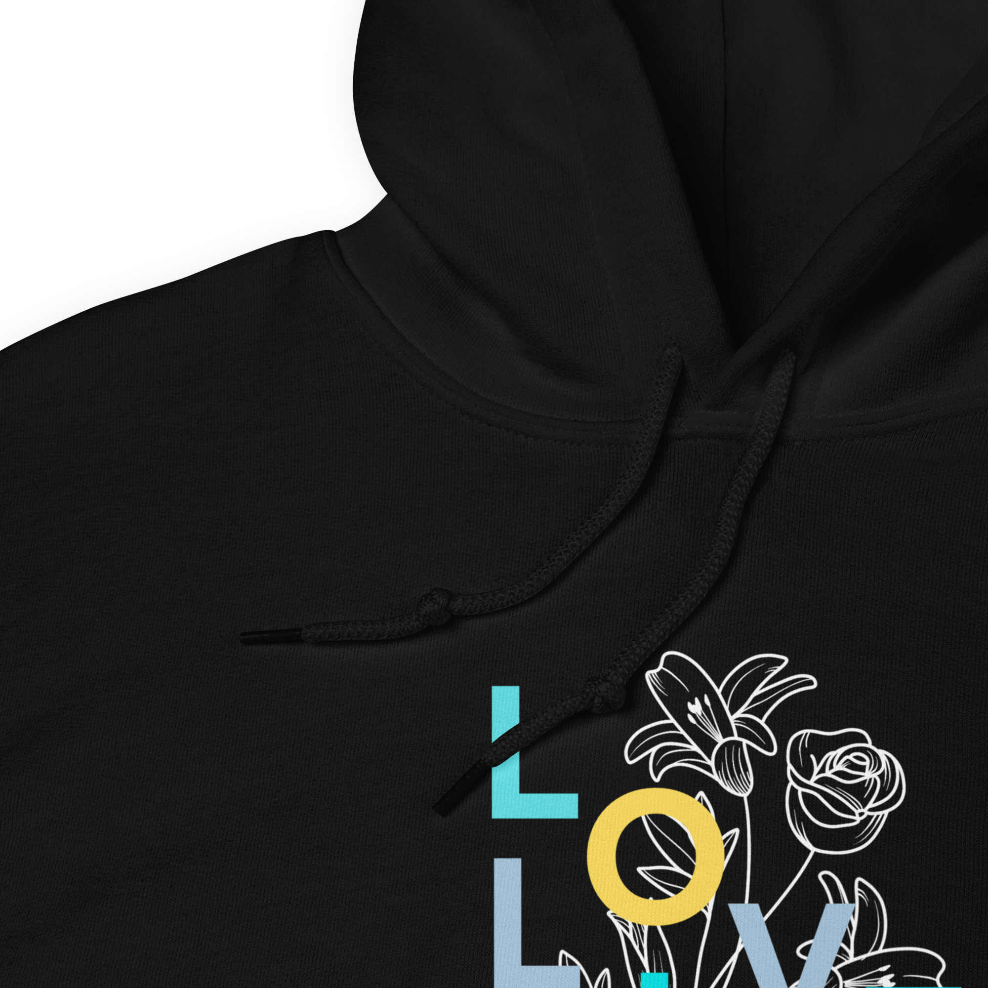 Sudadera con capucha unisex "Love Life"