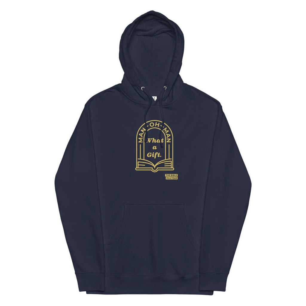 "Man oh Man" / Bible in a Year Hoodie