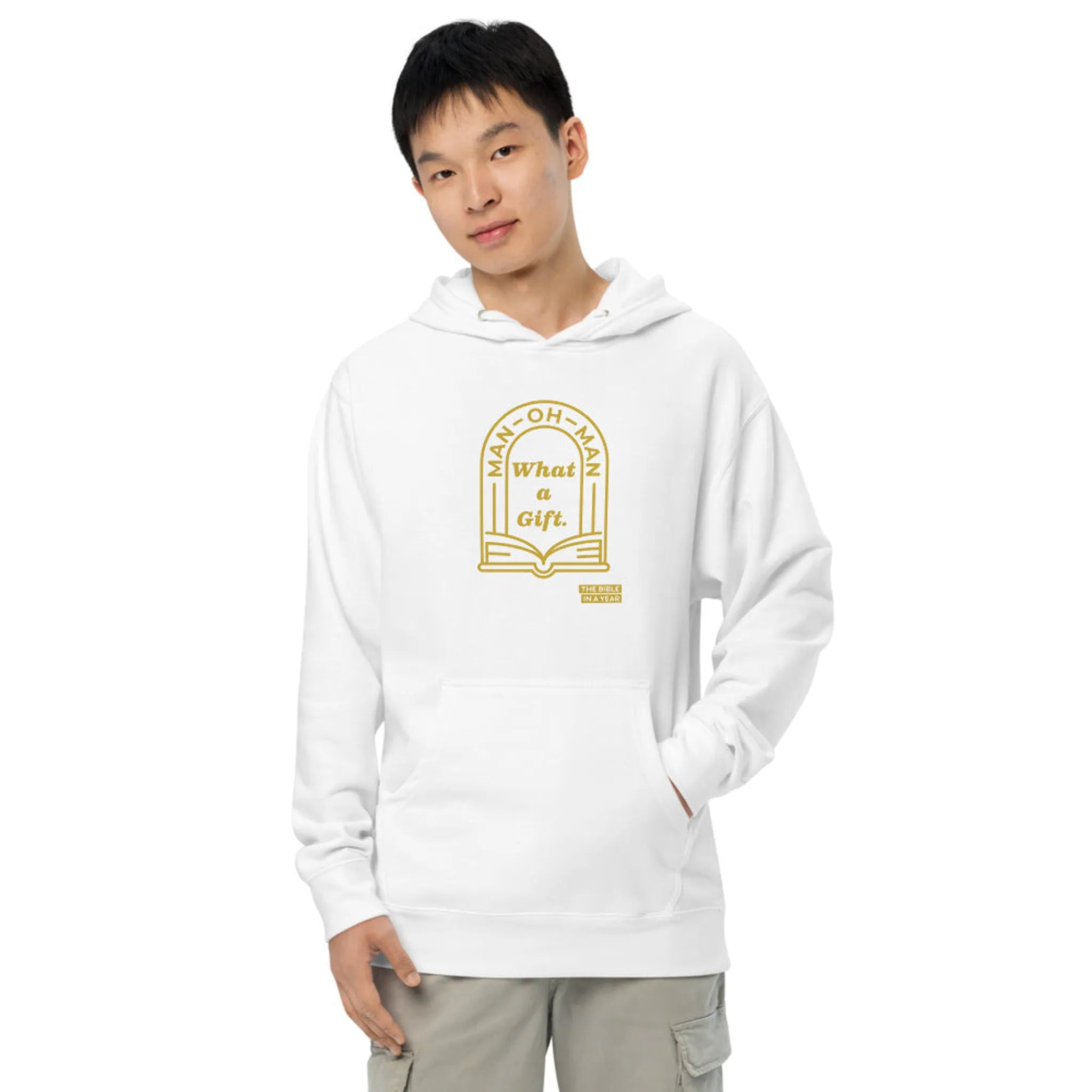 "Man oh Man" / Bible in a Year Hoodie