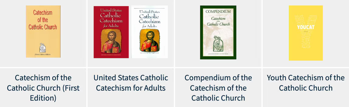 What Catechism editions are not suitable for the podcast? 
