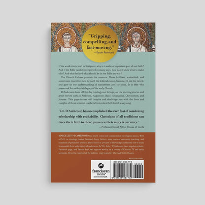 Back cover of a book with text and a barcode on a light gray background