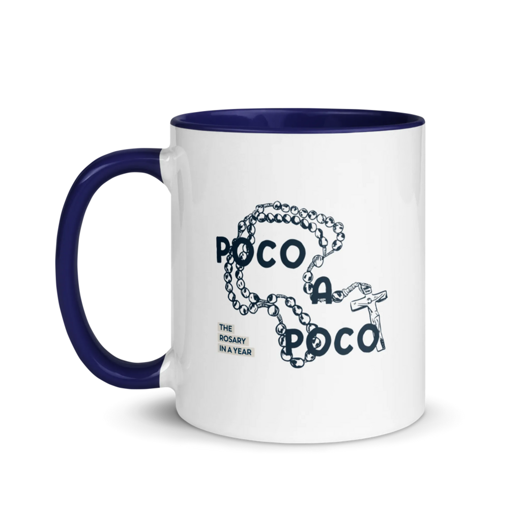 Rosary in a Year Poco a Poco Mug