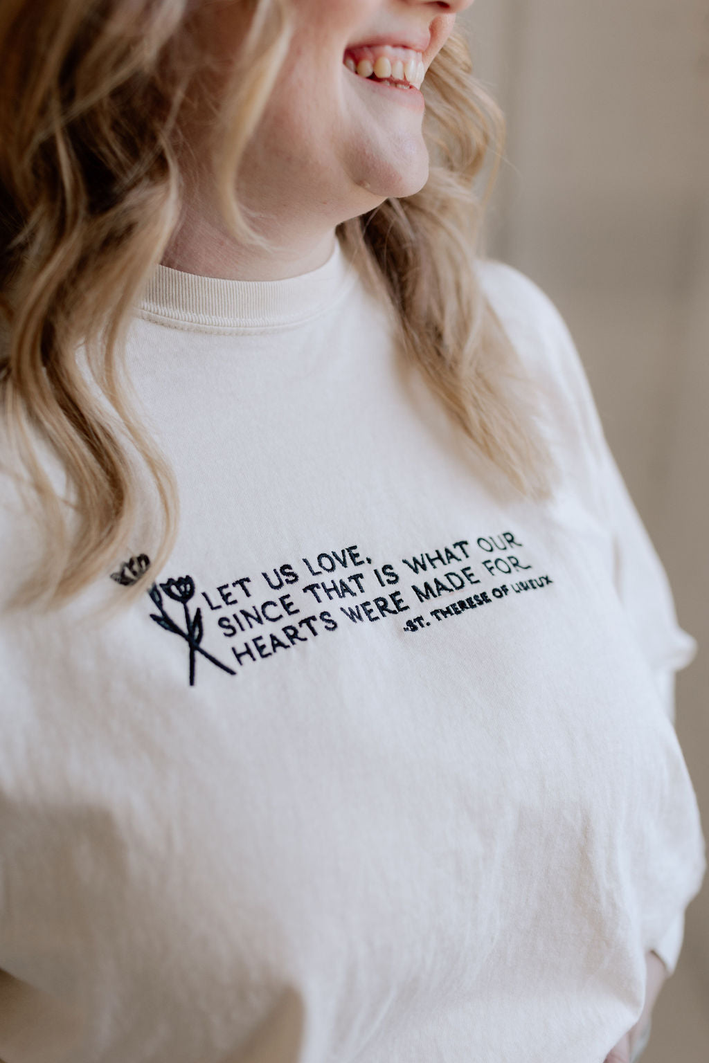 St. Thérèse of Lisieux Long Sleeve Tee