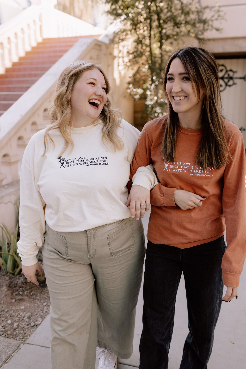 St. Thérèse of Lisieux Long Sleeve Tee