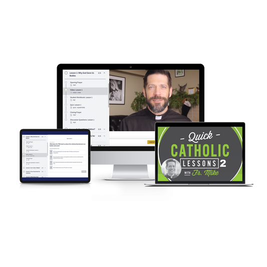 Quick Catholic Lessons with Fr. Mike: Vol. 2, Online Course