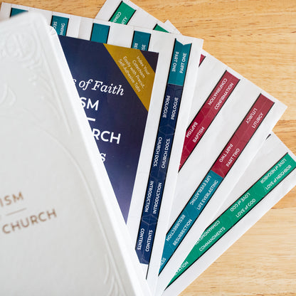 Foundations of Faith Catechism of the Catholic Church Indexing Tabs